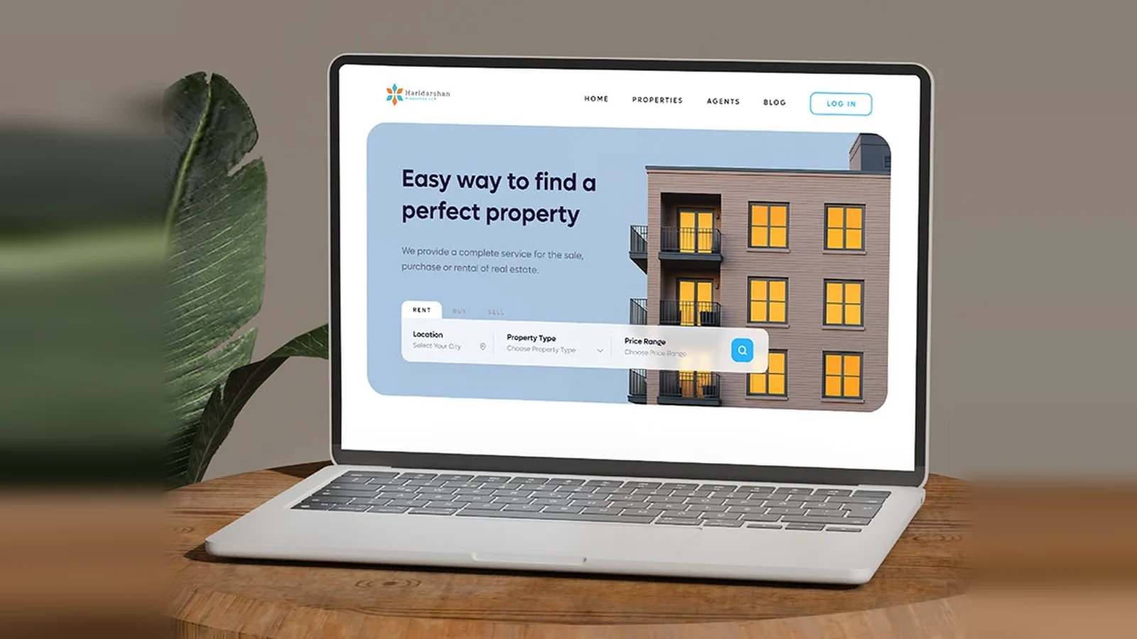 Haridarshan Properties: Website